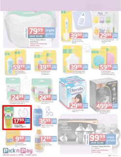 Pick n Pay : Baby Care (21 Apr - 5 May 2013), page 3