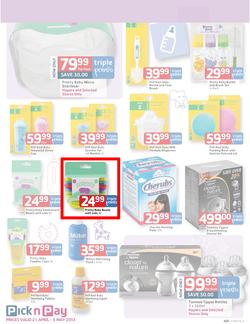 Pick n Pay : Baby Care (21 Apr - 5 May 2013), page 3