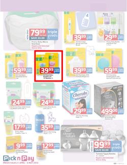 Pick n Pay : Baby Care (21 Apr - 5 May 2013), page 3