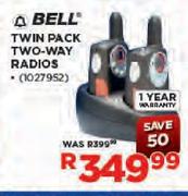 Bell Twin Pack Two-Way Radios-Each