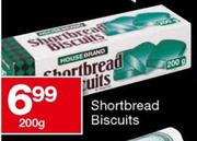 House Brand Shortbread Biscuits-200g