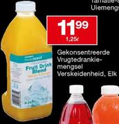 House Brand Gekonsentreerde Vrugtedrankiemengsel Verskeidenheid, ELK-1.25l