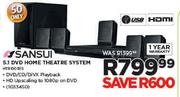 Sansui 5.1 DVD Home Theatre System-HTA1003ES
