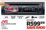 JVC USB/CD/MP3 Player-KD-446