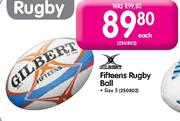 Gilbert Fifteens Rugby Ball-Each
