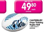 Canterbury Hopu Training Rugby Ball-Each