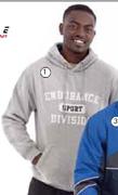 Endurance Mens Brushed Fleece Pull-Over Hoody-Each