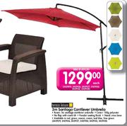 3m Santiago Cantilever Umbrella-Each