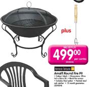 Amalfi Round Fire Pit-Per Combo