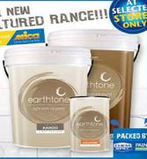 Earthtone Smooth & Rough Textured Paint-20 Ltr Each