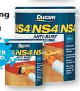 Duram NS4 Anti-Rust Coating-1ltr Each