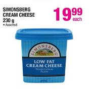 Simonsberg Cream Cheese Assorted-230g Each