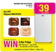 Magnum Mini MultiPacks Assorted-6x60ml Per Pack