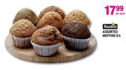 Foodco Assorted Muffins-6's
