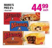 Mama's Pies Assorted-6's Each