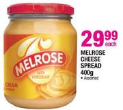 Melrose Cheese Spread-400Gm Each
