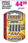 Eveready Platinum (4AA+4AAA) Batteries-Per Pack