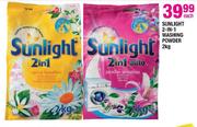 Sunlight 2-In-1 Washing Powder-2Kg Each