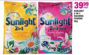 Sunlight 2-In-1 Washing Powder-2Kg-Each