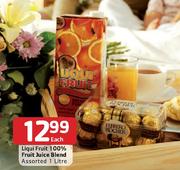 Liqui Fruit 100% Fruit Juice Blend Assorted-1L Each