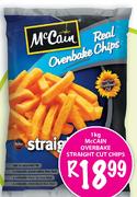 McCain Real Overbake Straight Cut Chips-1kg