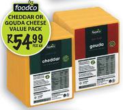Foodco Cheddar Or Gouda Cheese Value Pack-1Kg