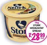 Stork Mediumfat Spread-1kg-Each