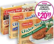 Country Fair Chicken Steaklets Assorted-400g