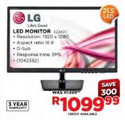 LG 21.5" LED Monitor(E2242C)