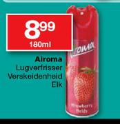 Alroma Lugverfrisser Verskeidenheid-180ml Elk