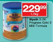 Wyeth S-26 Progress Gold 3 Milk Formula-1.7kg
