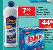 Jeyes All Purpose Power Cream Assorted-750ml Each