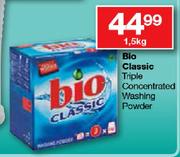 Bio Classic Triple Concentrated Washing Powder-1.5kg