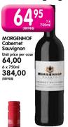 Morgenhof Cabernet Sauvignon-750ml