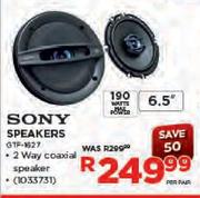 Sony Speakers GTF-1627-Per Pair