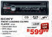 Sony Front Loading CD/MP3 Player GT310