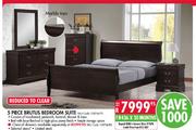 5 Piece Brutus Bedroom Suite-Each