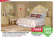 3 Piece Cheshire/Chelsea Bedroom Suite-Each