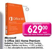 Microsoft Office 365 Home Premium-Each