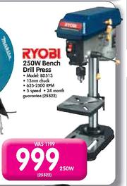 Special Ryobi BD513 250W Bench Drill Press m.guzzle .za