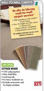 Van Dyck Cottage Weave Per Square Meter 