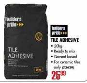 Builders Pride Tile Adhesive-20kg