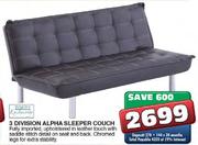 3 Division Alpha Sleeper Couch