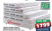 Technisleep 152cm Tamara Single Base Set