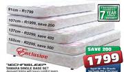 Technisleep 107cm Tamara Single Base Set