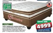 Restonic 152cm Angelica Queen Base Set