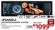 Sansui Car Entertainment System(SF351R)