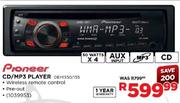 Pioneer CD/Mp3 Player(DEH1350/155)