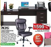 MJS 3 Piece Princeton Office Desk