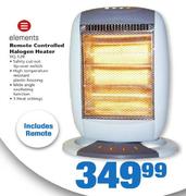 Elements Remote Controlled Halogen Heater VQ-12R